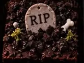 Mini Graveyard Brownie, Jay's Bakes