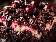 Black Forest Brownie, Jay's Bakes