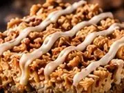 Apple Crumble Blondie, Jay's Bakes