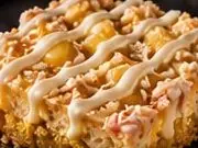 Lemon Curd Blondie, Jay's Bakes